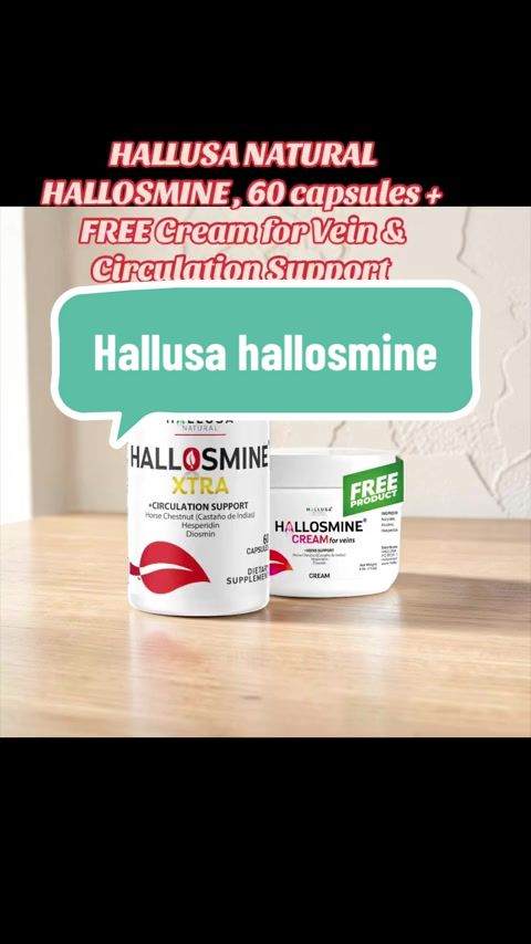 TikTok post by @mendoza19750 for Hallusa Natural. Caption reads: @Hallusa Natural #fyp.