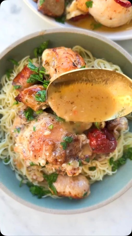 Instagram post by @simply_alessandraa for Premio Foods. Caption reads: Comment SUNDAY and I’ll send you my FAVORITE....