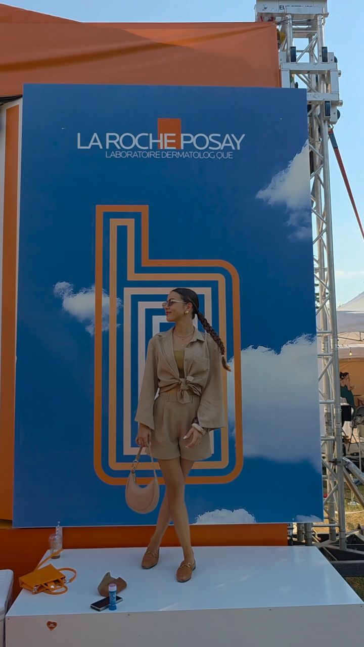 Instagram post by @teaminkova for La Roche-Posay. Caption reads: Мажете се, хора! За тези от вас, които изкарват....