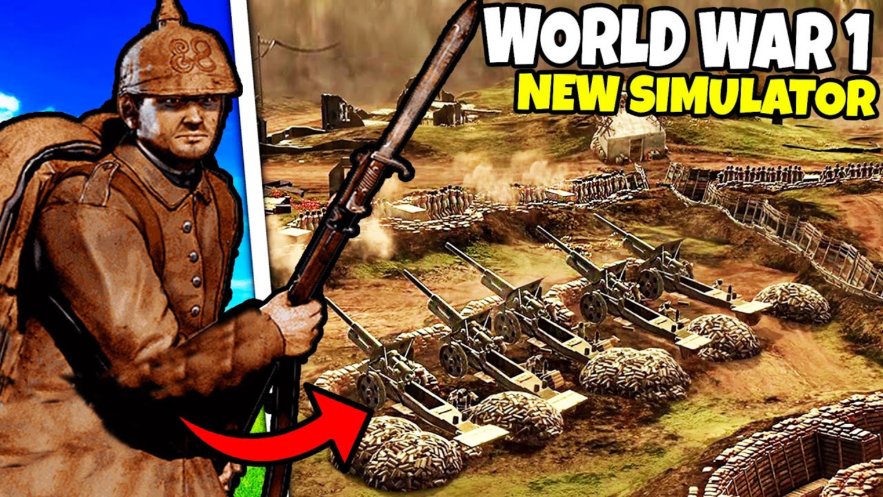YouTube post by @DaleyTactics for Instant Gaming. Caption reads: This New WW1 ARMY BUILDING Simulator is TOTAL WAR....