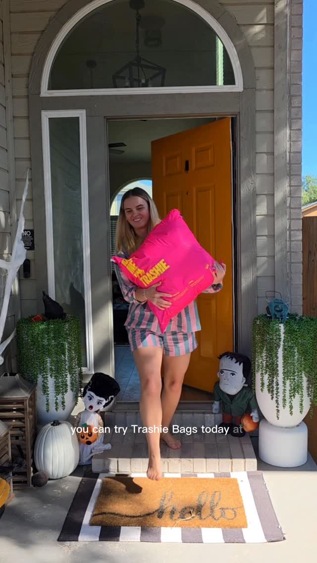 Instagram post by @lanaato for Trashie. Caption reads: Get @trashie with me as I attempt to get my sanity....