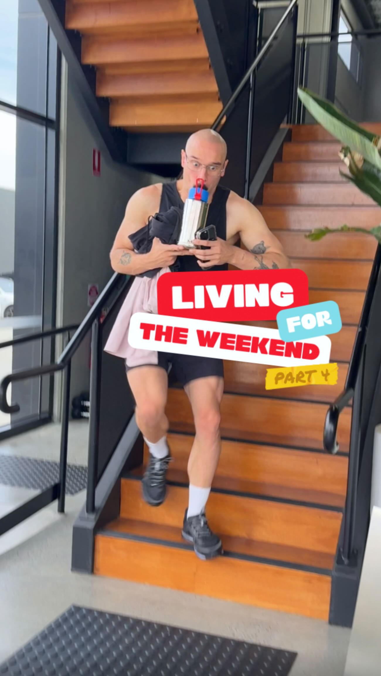 Instagram post by @banginsangas for Foot Locker. Caption reads: How do you get back on track after time off?

I....