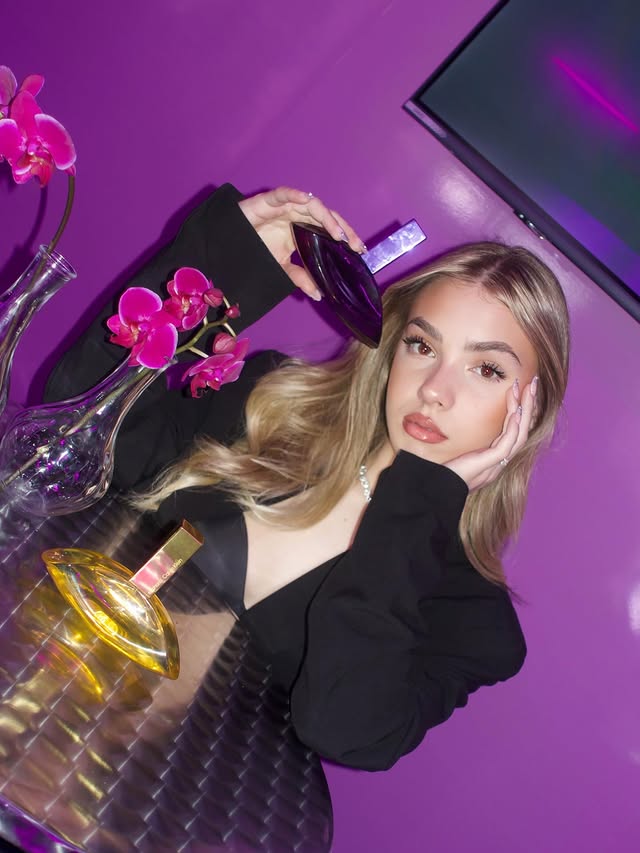 Instagram post by @alicemordenti for Calvin Klein. Caption reads: the best night with @calvinklein ✨ #invitedby.
