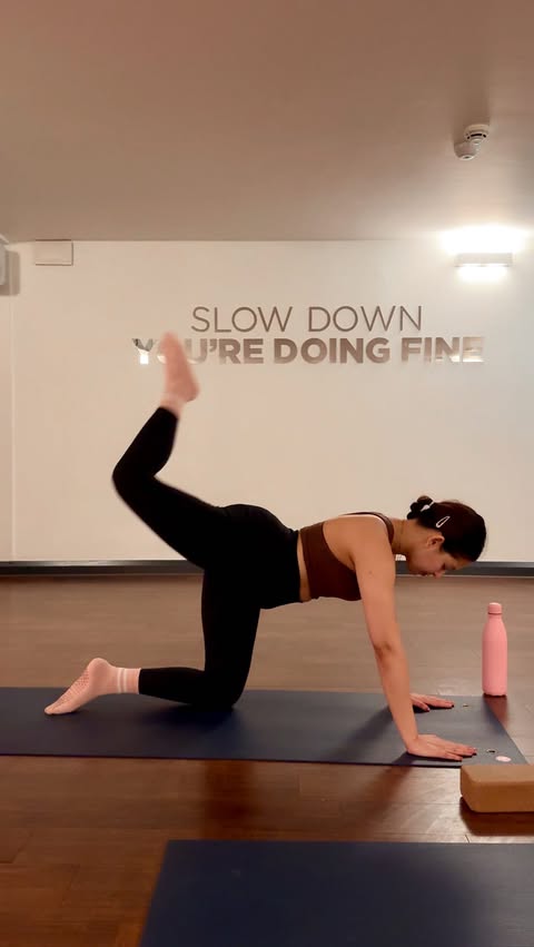 Instagram post by @thementalhealthdoc for Virgin Active. Caption reads: [...] feel steady not perfect! 🥹🙋🏻‍♀️....