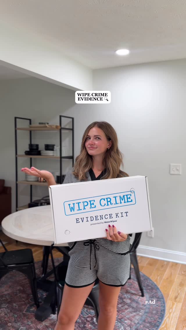 Instagram post by @mrs.mlwilliams for WaterWipes. Caption reads: Let’s crack the case of what’s really in your baby....