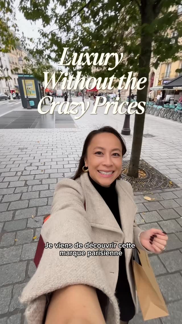 Instagram post by @luenfrance for Ateliers Auguste. Caption reads: Luxury without the crazy markups....