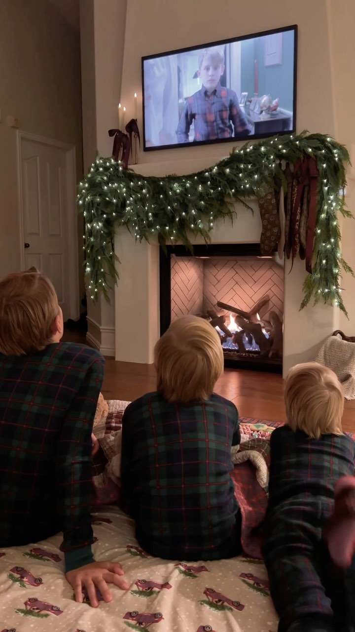 Instagram post by @house.on.oak.lane for MAXYOYO HOME. Caption reads: The boys LOVE to have sleepovers in the family....