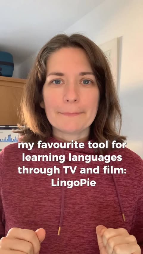 Instagram post by @daily_italian_words for Lingopie. Caption reads: [...] the comments below for more I for about....