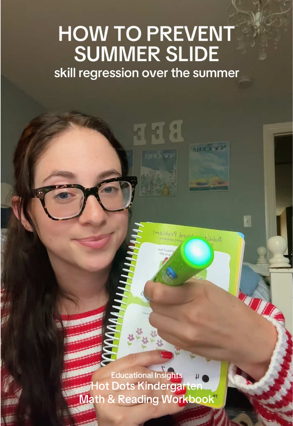TikTok post by @missamatosclassroom for Educational Insights. Caption reads: [...] to the summer slide !! 🤩 @Educational....