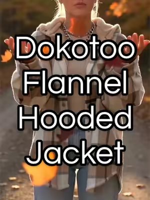 TikTok post by @btiner916 for Dokotoo. Caption reads: Must have fall essential 🧥🍂🍁✨ @DOKOTOO-US....