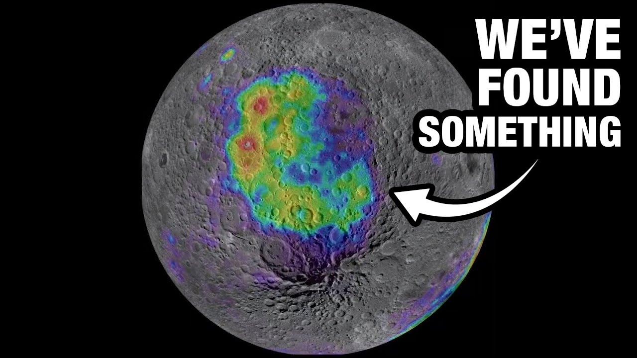 YouTube post by @Thoughty2 for Magic Mind. Caption reads: We've Found Something Strange On The Moon.