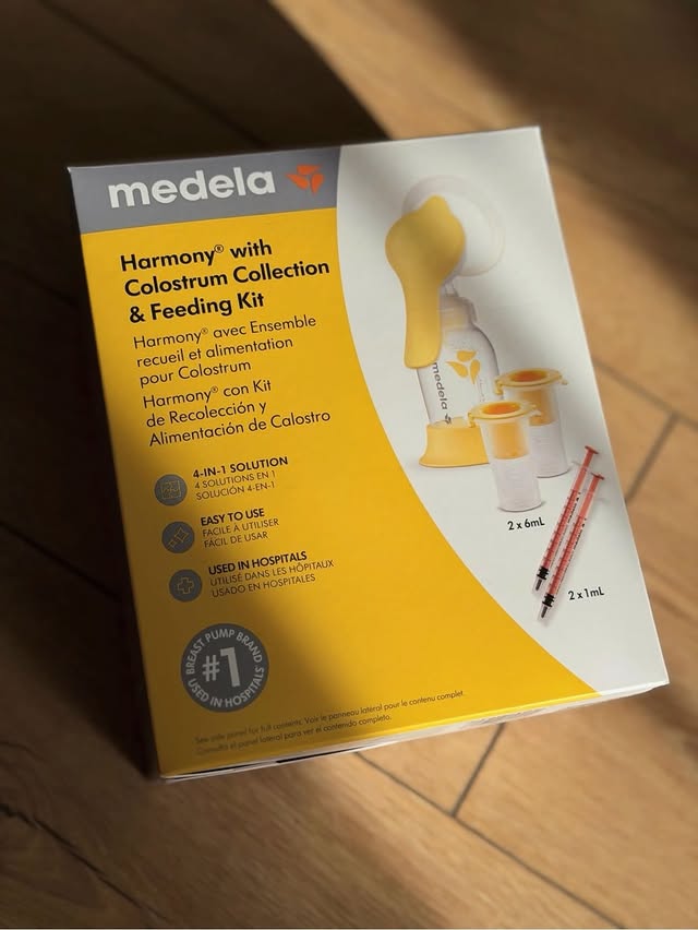 Instagram post by @nanuka_gedenidze for Medela. Caption reads: [...] convenient for moms. 💛 @influenster....