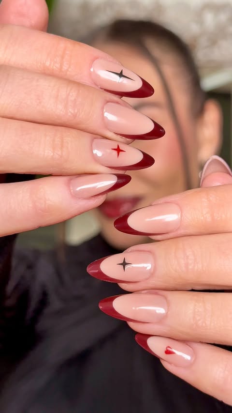 Instagram post by @maryamnyc for Apres Nail. Caption reads: From basic B to killer B with @apresnailofficial x....