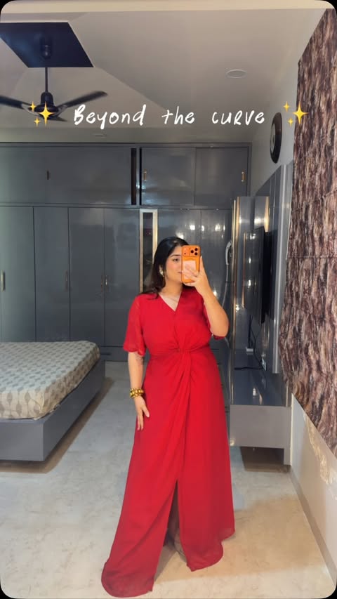 Instagram post by @drushti.ramrakhyani for Virgio. Caption reads: Comment for links 🔗 sizes available till 5/6xl .....
