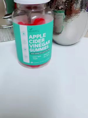 TikTok post by @arzooafghan8 for Vivonu. Caption reads: [...] #viral #Apple Cider Vinegar #gummies @VivoNu.