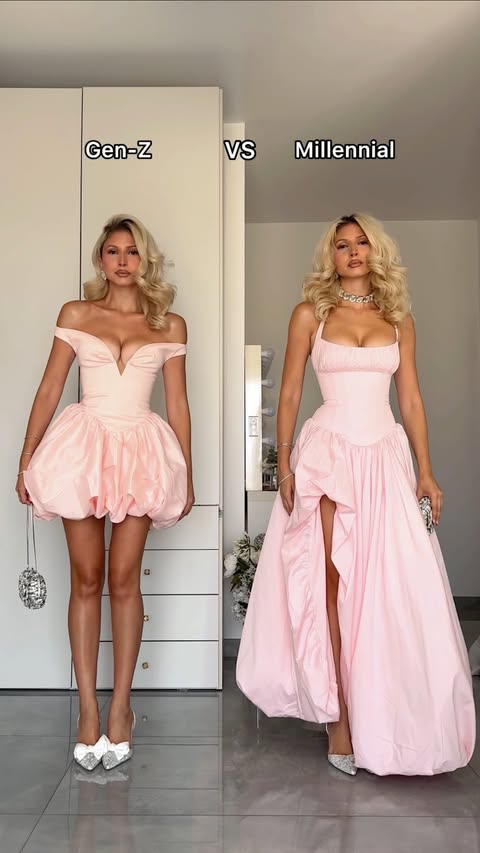Instagram post by @sosazerafa for BOOMBA. Caption reads: [...] obsessed with these dresses.. and those....