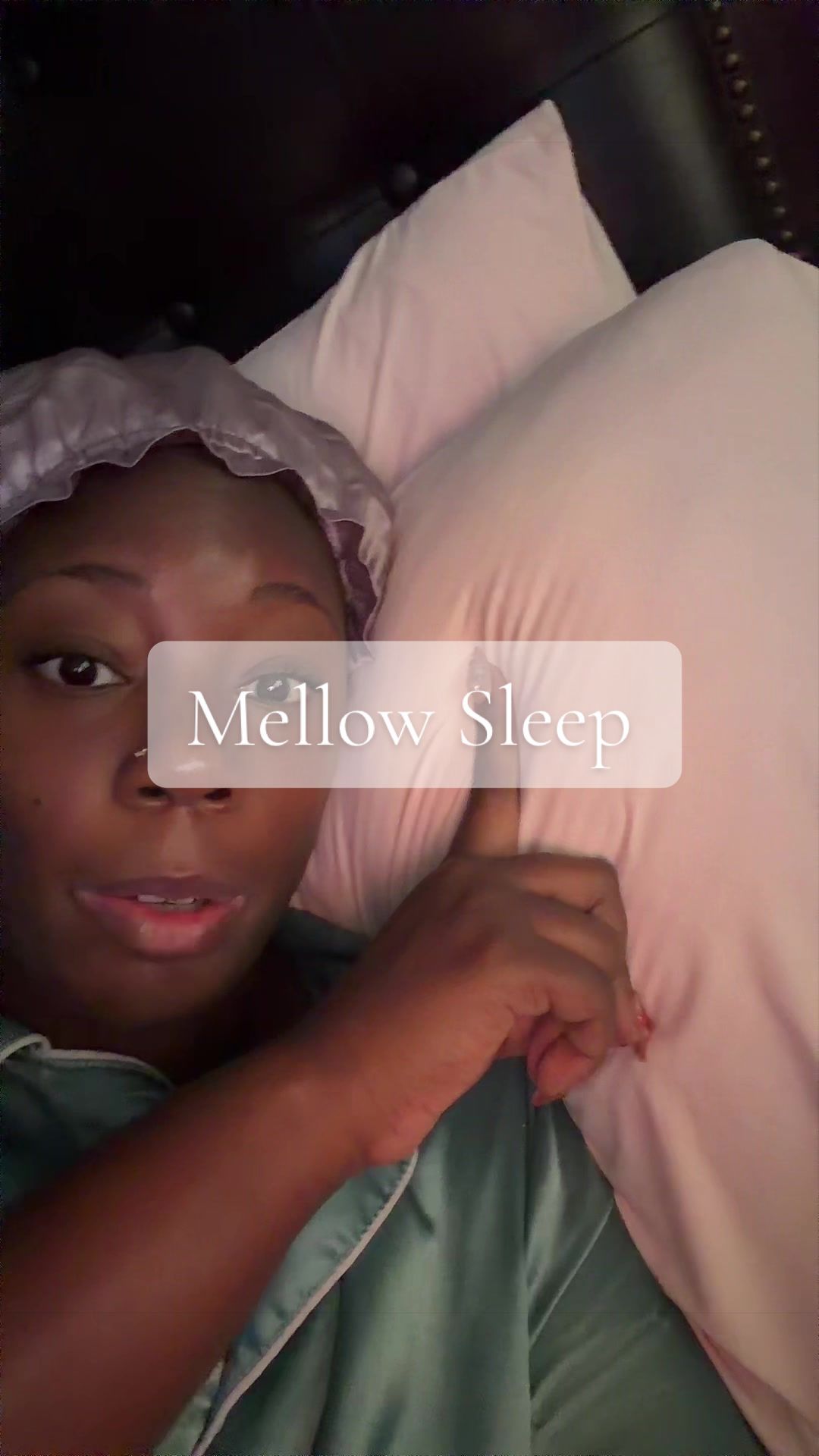 TikTok post by @styledby_shay for Mellow Sleep. Caption reads: [...] you’ll appreciate every night. @Mellow Sleep....