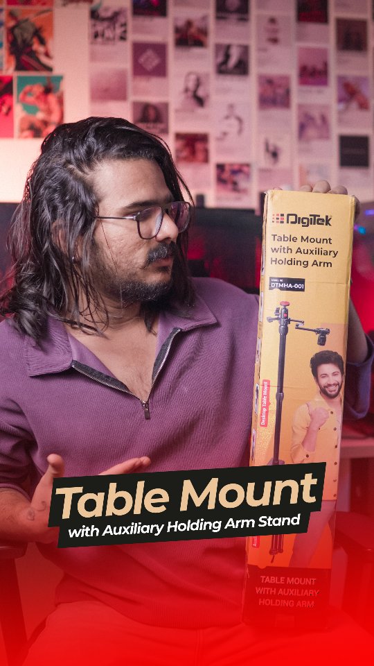 Instagram post by @veeru_speaks for Digitek. Caption reads: 🎥✨ Take your content creation to the NEXT....