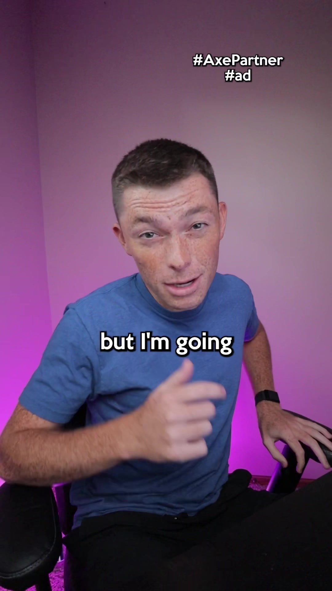 TikTok post by @kevnwalsh for AXE. Caption reads: This isn’t the same @AXE, it’s better! #AxePartner....