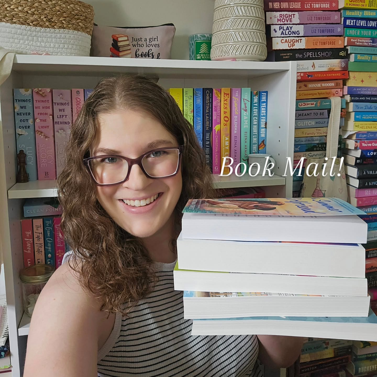 Instagram post by @booksandcoffeemegan for Harper Perennial. Caption reads: [...] the #gifted book @bibliolifestyle....