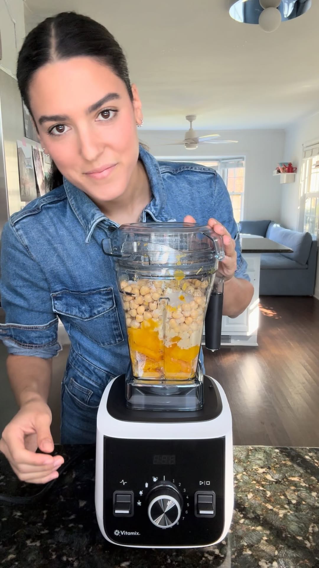 Instagram post by @ariellenir for Vitamix. Caption reads: Excited to partner with @vitamix on the launch of....
