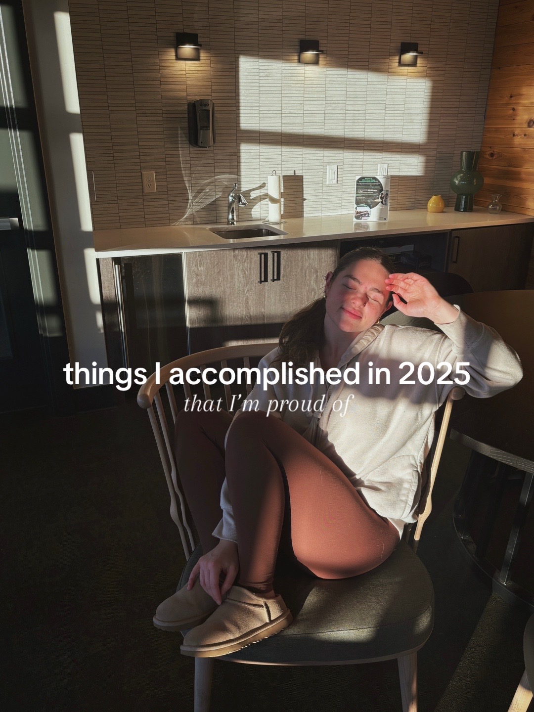 TikTok post by @taylorspry2 for BYOMA. Caption reads: What a crazy year! @banu @byoma #2025....