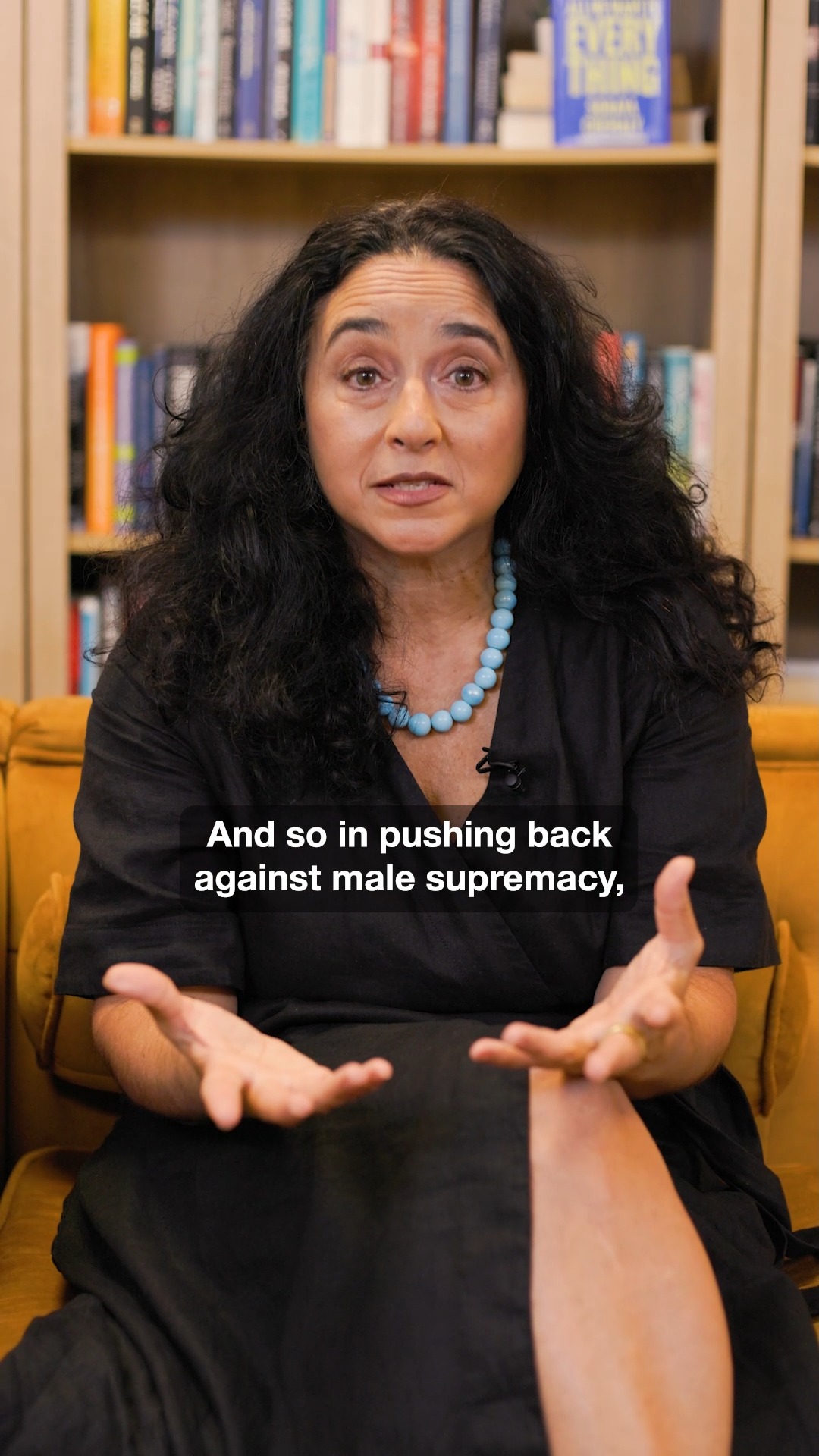 Instagram post by @ragebecomesher for Atria Books. Caption reads: How much value should we place on gender equality?....