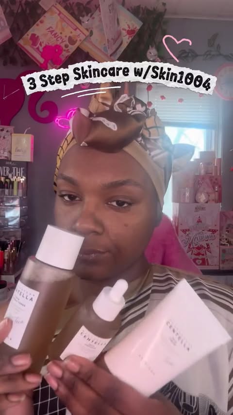 Instagram post by @zariaojanai for Bazzaal. Caption reads: 3 steps to GLOW 🌟*gifted by @bazzaal_ &....