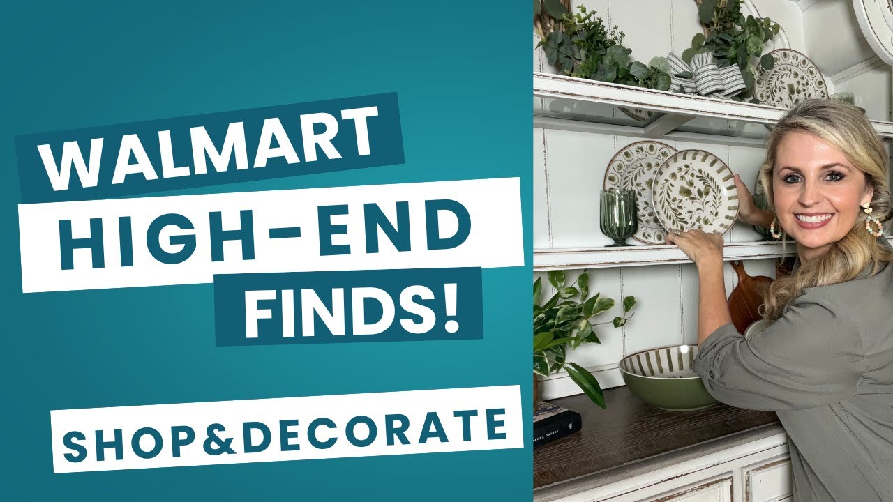YouTube post by @ACharmingAbode for Foreo. Caption reads: WALMART HIGH END FINDS | BUDGET FRIENDLY HOME....