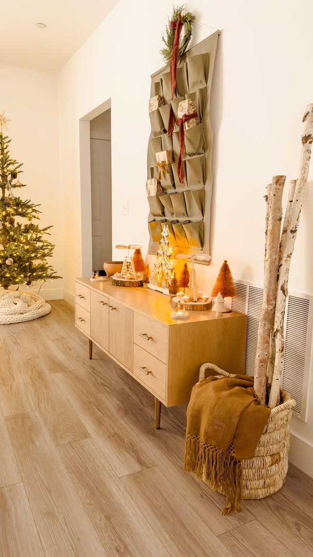 Instagram post by @rachelkathleenhome for MyDomaine. Caption reads: A little bit cozy, a little bit whimsical…my fav....