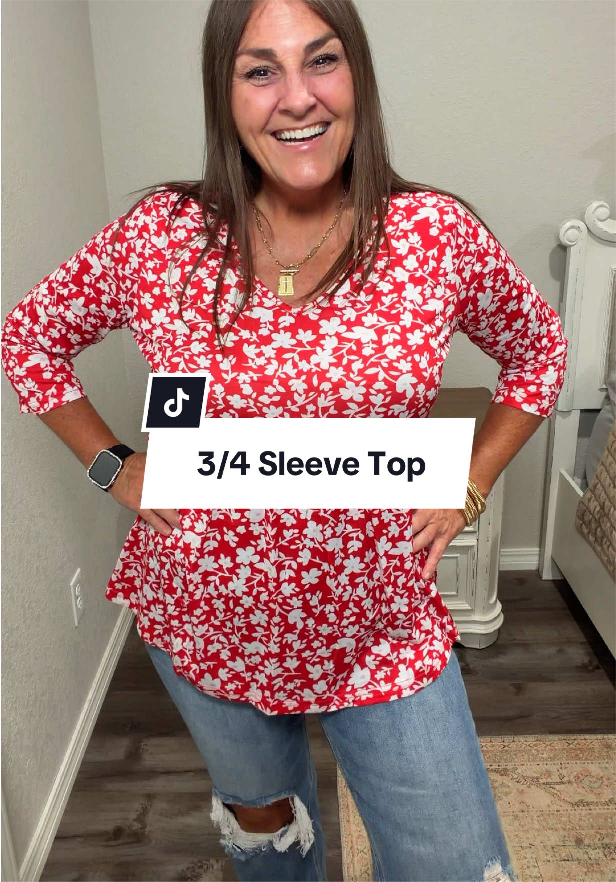 TikTok post by an influencer for WIHOLL FASHION. Caption reads: [...] and free shipping! @WIHOLL FASHION....