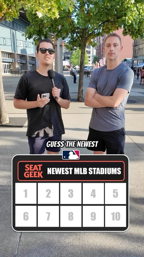 Instagram post by @bullpenbanterbaseball for SeatGeek. Caption reads: [...] in Major League Baseball? Presented by....