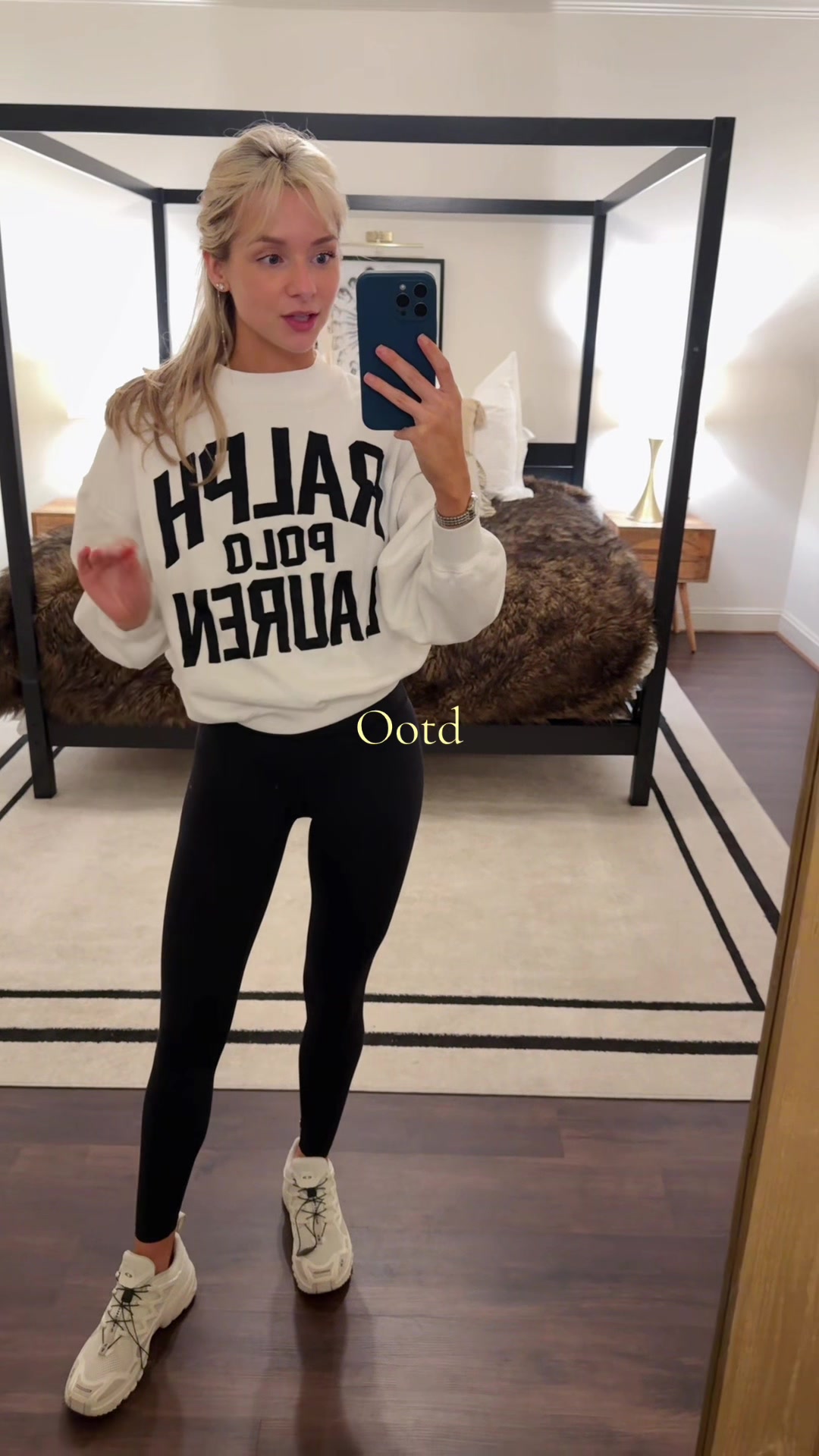 TikTok post by @carlyhubik for Rent the Runway. Caption reads: LOVE 🖤 @renttherunway #ootd  #simpleoutfit....