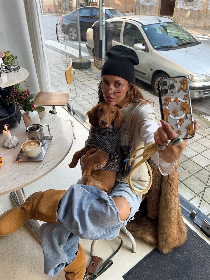 Instagram post by @sofiamcoelho for CASETiFY. Caption reads: We are only doing gifts that truly matter this....