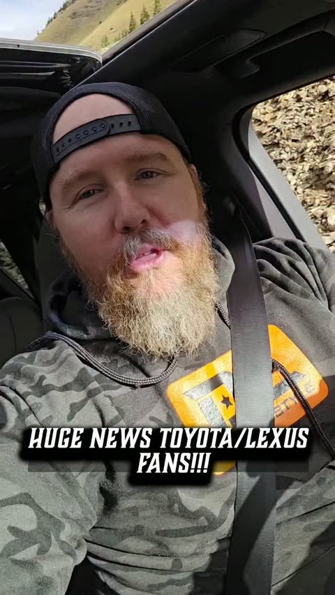 Instagram post by @dirtlifestylenate for Lexus. Caption reads: The Lexus LX700 has a bunch of new offroad tech....