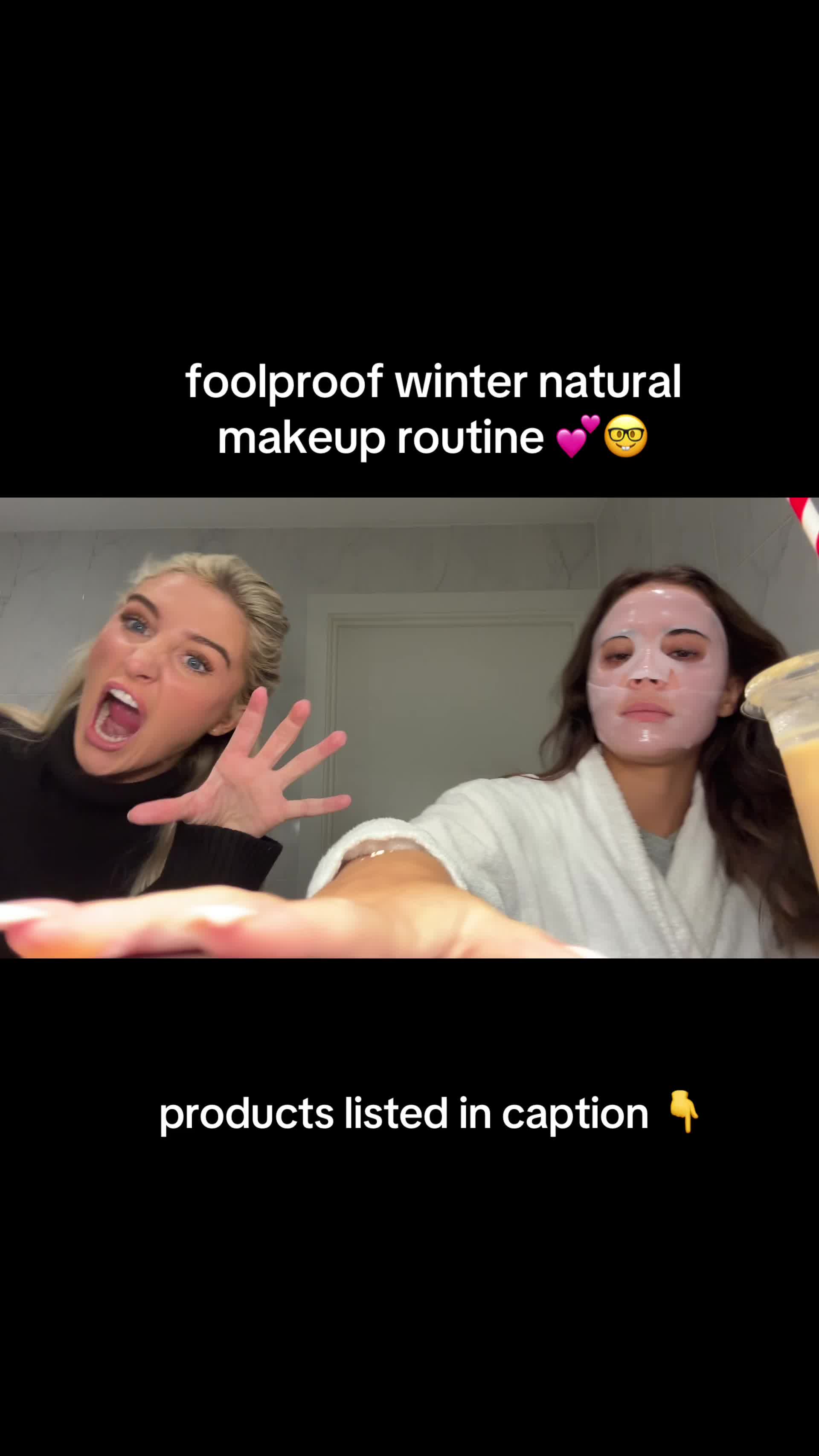 TikTok post by @bowling42069 for Rhode Skin. Caption reads: Products-  @By Babes Korean Collagen face masks ....