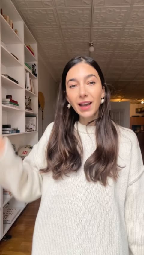 Instagram post by @melaniemasarin for dedcool. Caption reads: Gift giving is kind of my thing. I’m the elf all....