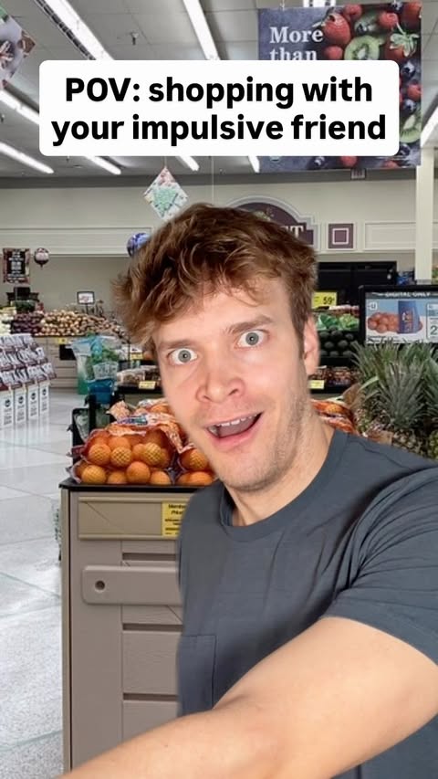 Instagram post by @tuckercomedy for Safeway. Caption reads: [...] I’m face to face with a BOGO deal…Shop....