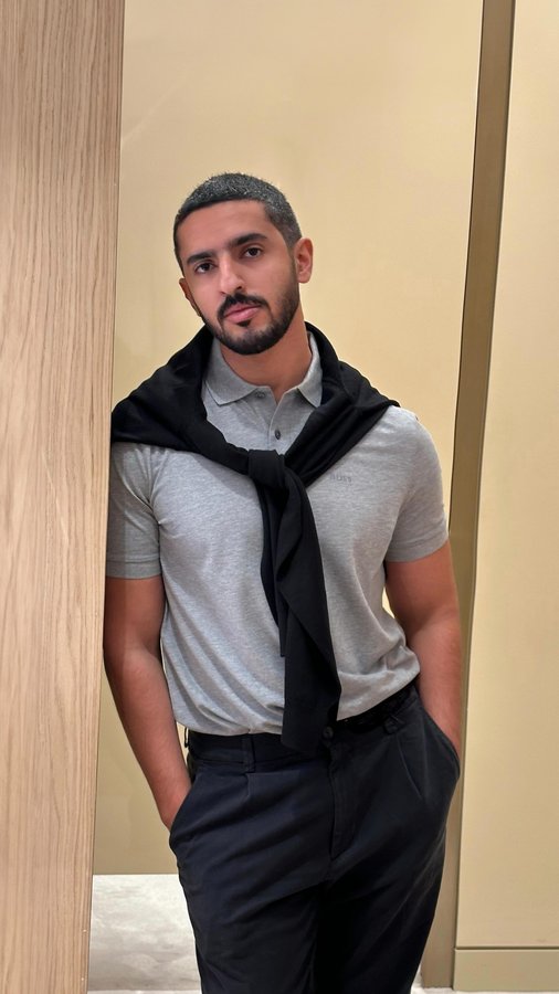 Instagram post by @moalahbabi for BOSS. Caption reads: My 3 favorite summer polos from @boss store in....