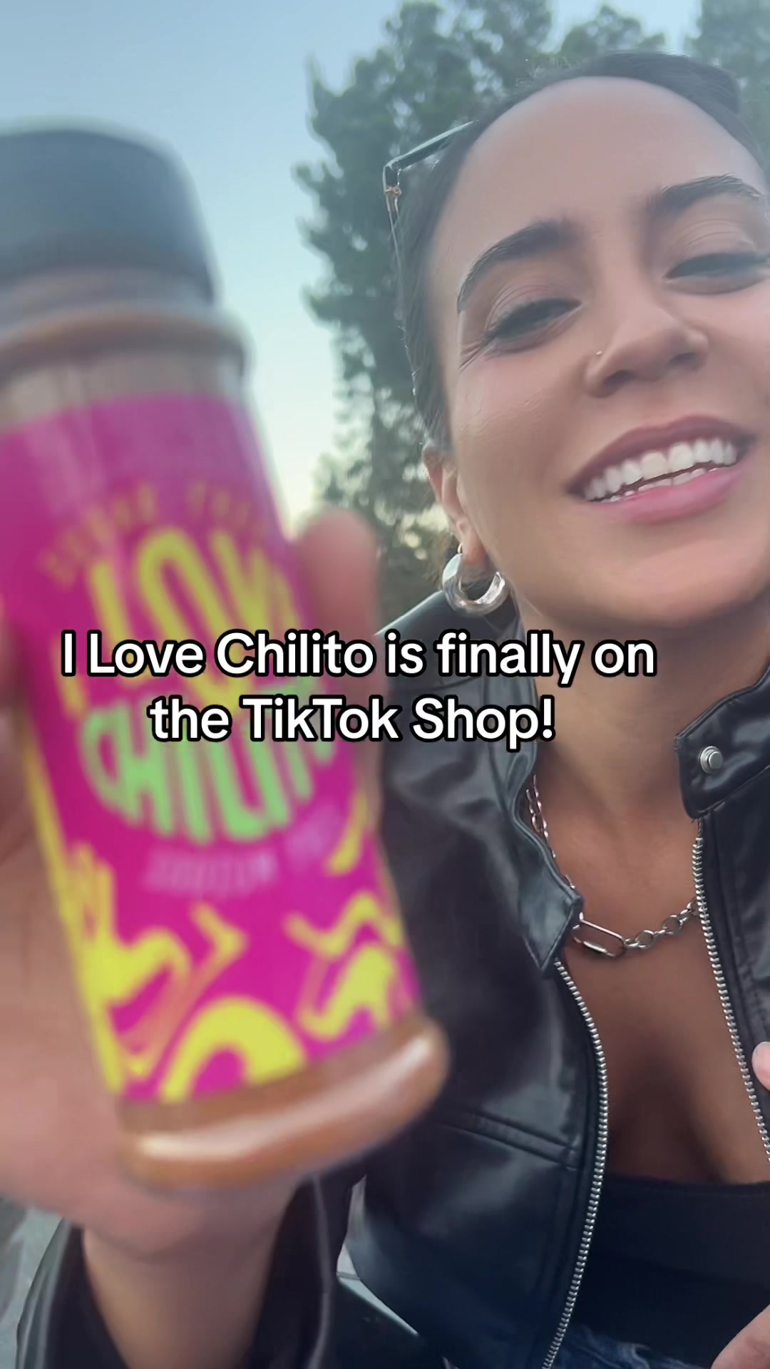 TikTok post by @shirleytempeh for I Love Chamoy. Caption reads: Asking the owner of @I Love Chamoy about I Love....