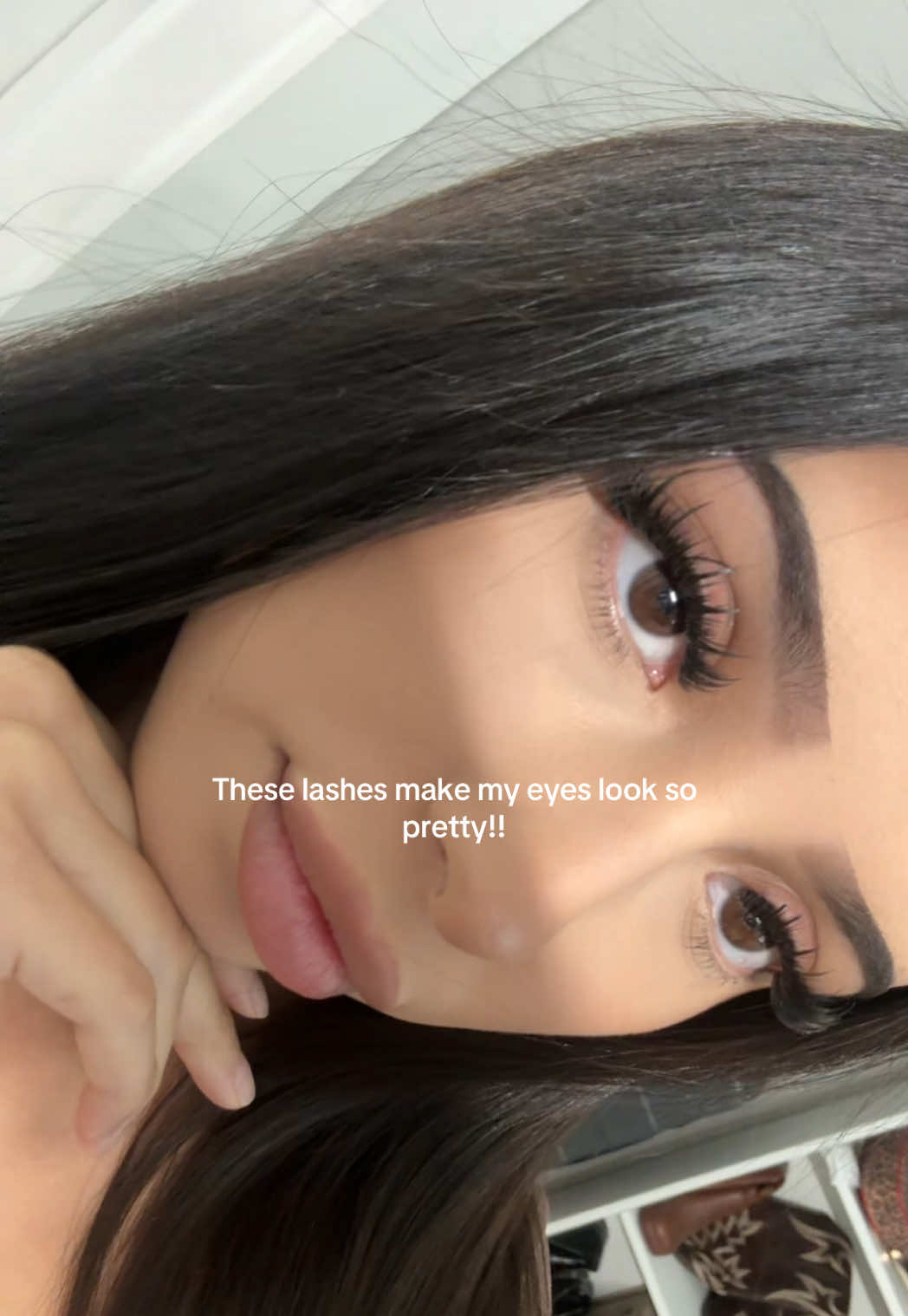 TikTok post by @_constancemarieee for Lilac St. Caption reads: #lashclusters #lashextensions @Lila.