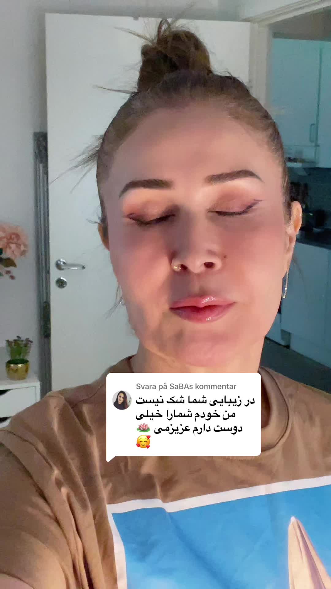 TikTok post by @infozara for Bodylab. Caption reads: Svarar @SaBA #for😍you♥️ #videoviral....