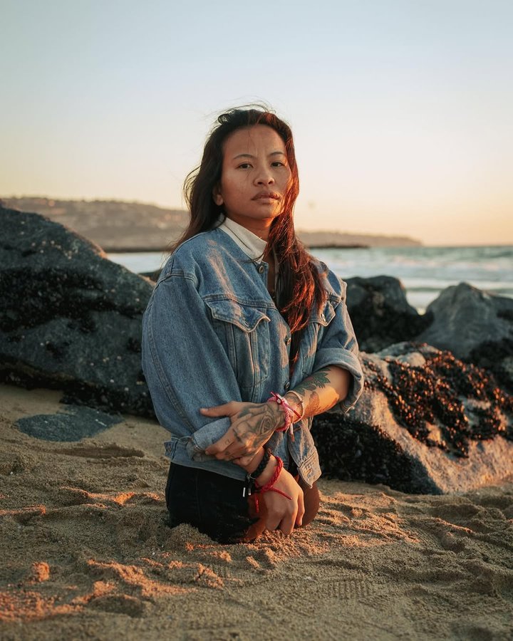 Instagram post by @kanyasesser for Rastaclat. Caption reads: Unconditional love to myself. ❤️ Thanks @rastaclat....