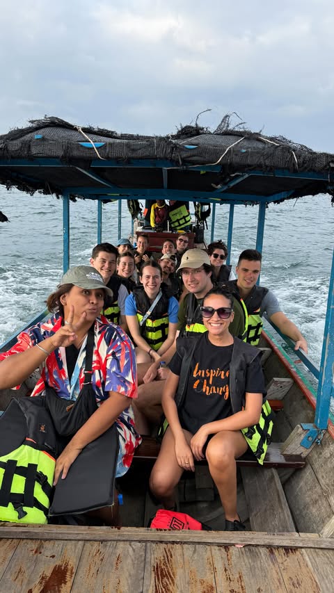 Instagram post by @solotravelingsonia for Intrepid Travel. Caption reads: [...] and I got to experience it with....