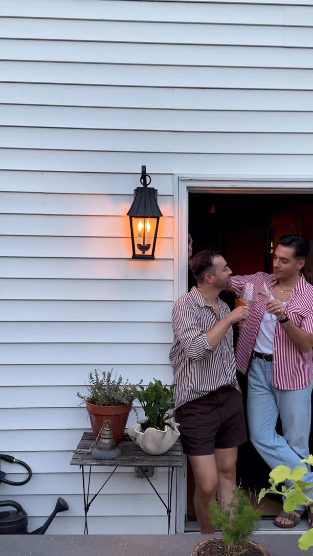 Instagram post by @alexandmike for Overstock. Caption reads: Lighting is one of the most powerful tools in....