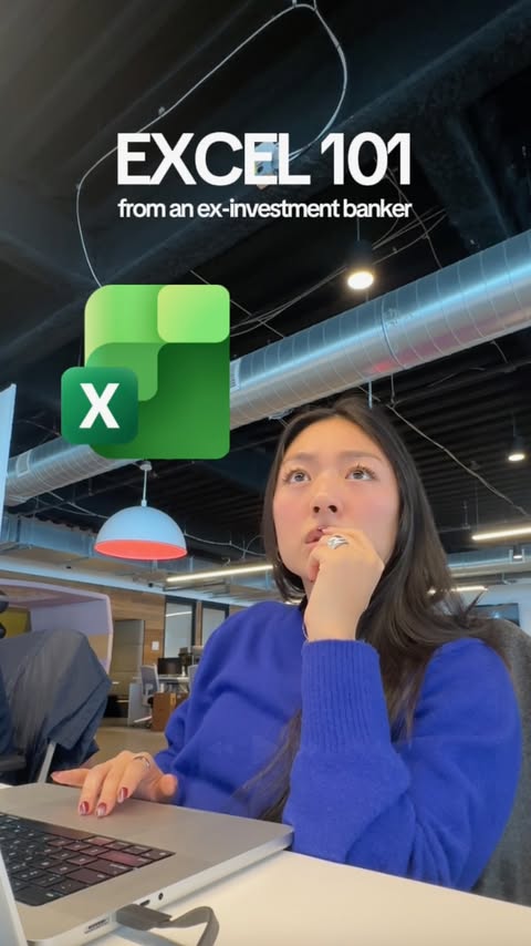 Instagram post by @its.angiechen for Microsoft 365. Caption reads: [...] “EXCEL” and I’ll send you the @microsoft365....