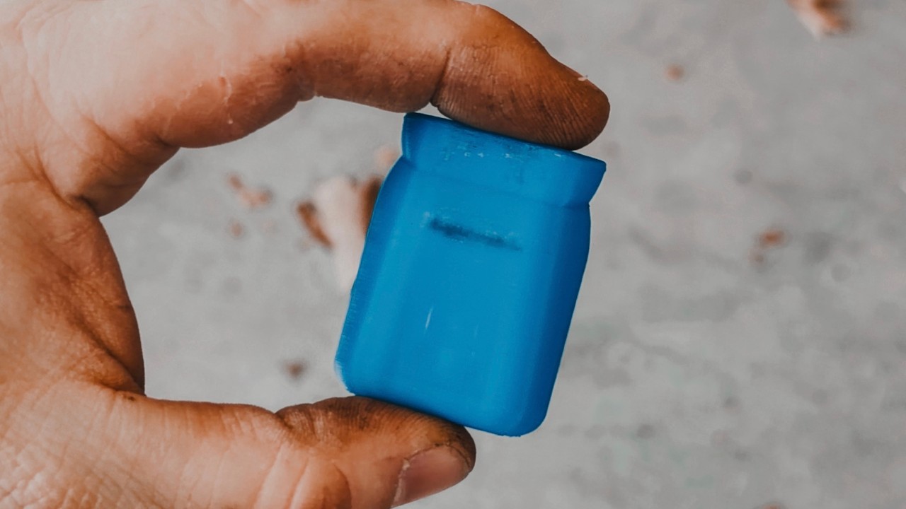 YouTube post by @BestDamnEDC for Olight. Caption reads: This $2 Piece of Plastic Changed Everything.