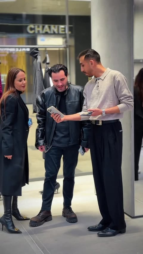 Instagram post by @mutlaq_alsultan for Balenciaga. Caption reads: Honored to attend Balenciaga’s Spring 2026....