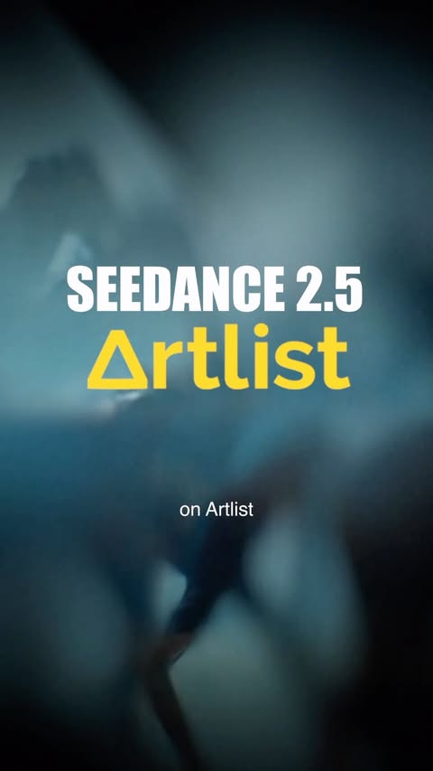 Instagram post by @benkaluza for Artlist. Caption reads: [...] 10 videos 10 audio Accessible on artlist.io....