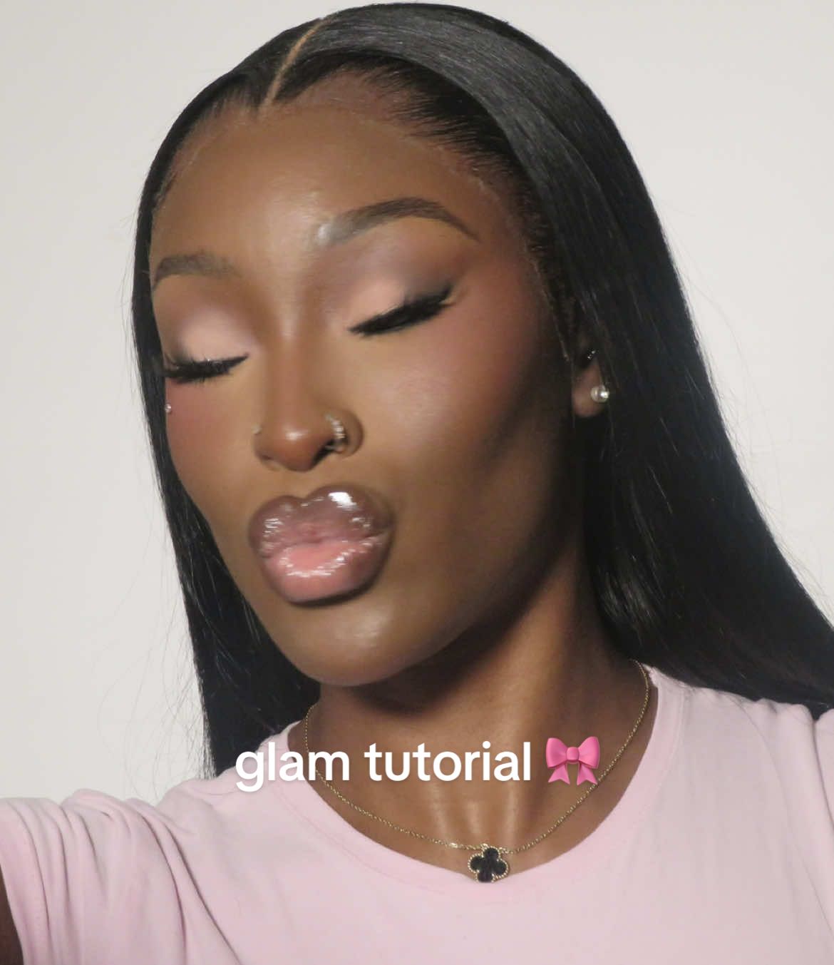 TikTok post by @mslanilawal for Danessa Myricks Beauty. Caption reads: [...] espresso brow pen @DanessaMyricksBeauty....